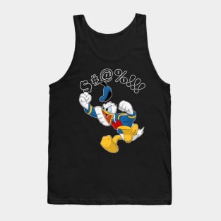 vintage donald animal duck Tank Top